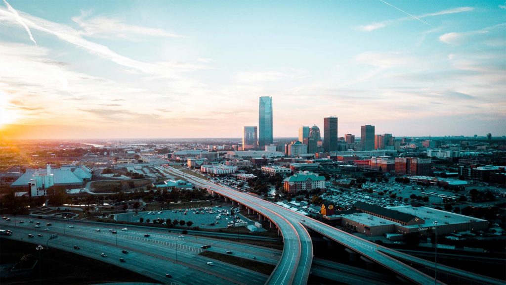 city skyline oklahoma city ok