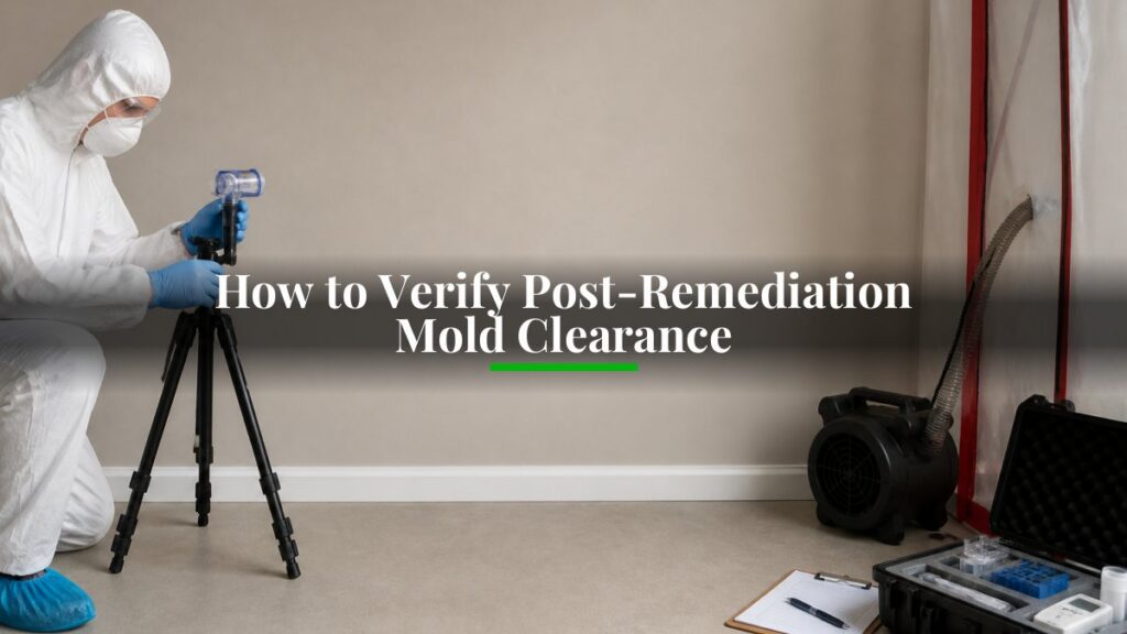 how to verify post remediation mold clearance 1791480431 1
